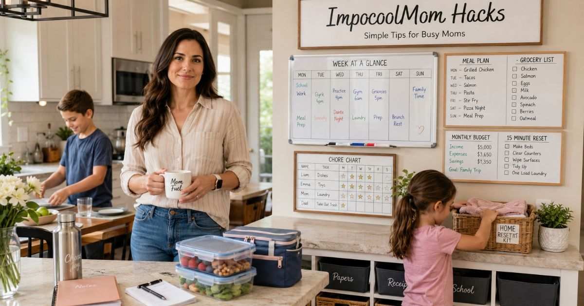 ImpoCoolMom Hacks for Home, Money and Parenting