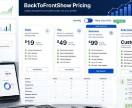 BackToFrontShow Pricing: Plans and Costs Explained