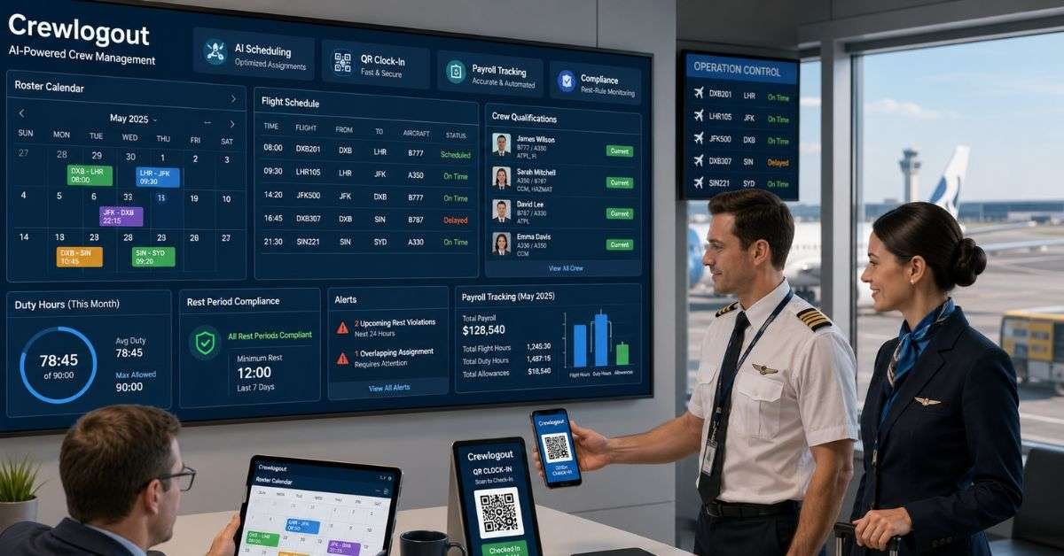 Crewlogout: Smart Airline Crew Management