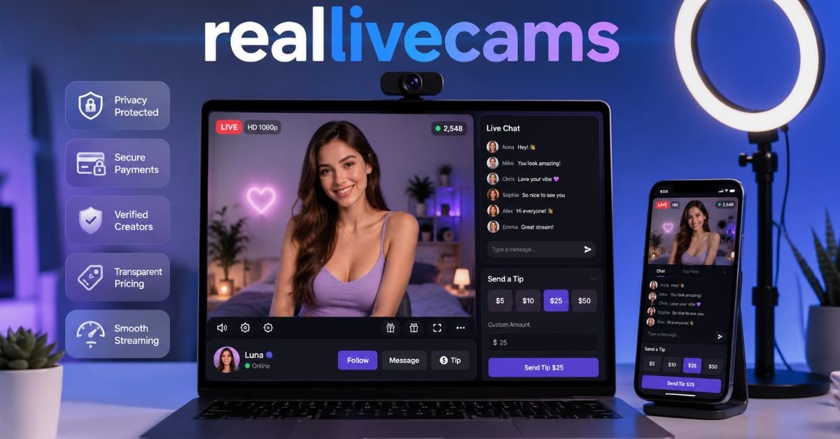 Reallıvecams Review: Features, Pricing and Safety